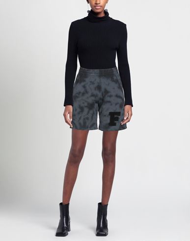 Freddy Woman Shorts & Bermuda Shorts Midnight blue Size M Cotton