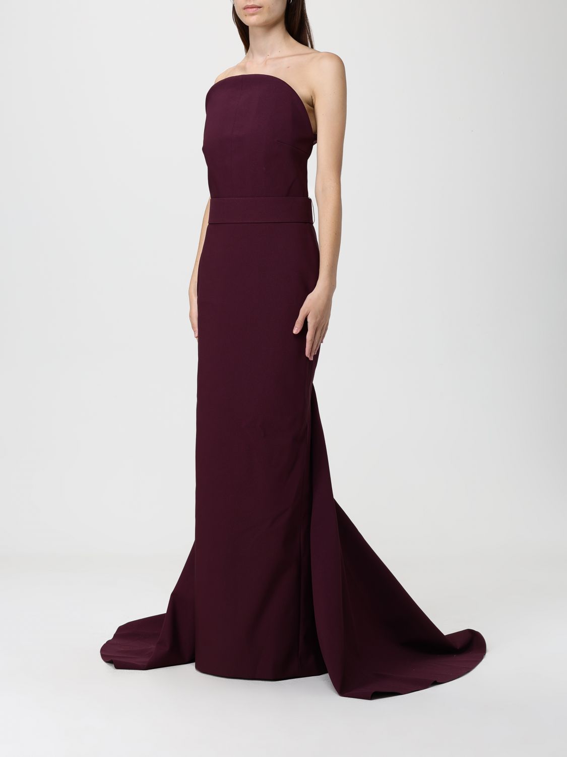 Dress Woman color Burgundy