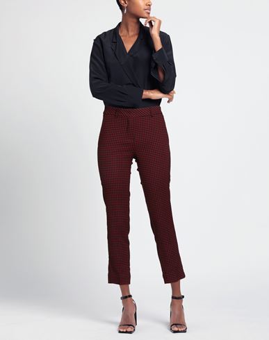 Woman Pants Red Size 4 Viscose, Polyester, Elastane