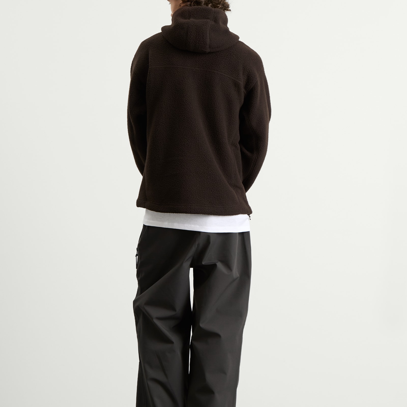 Men's 247 Borg Fleece Jacket Chocolate Torte