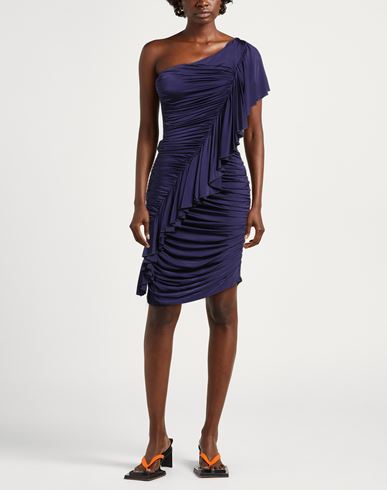 Woman Midi dress Dark purple