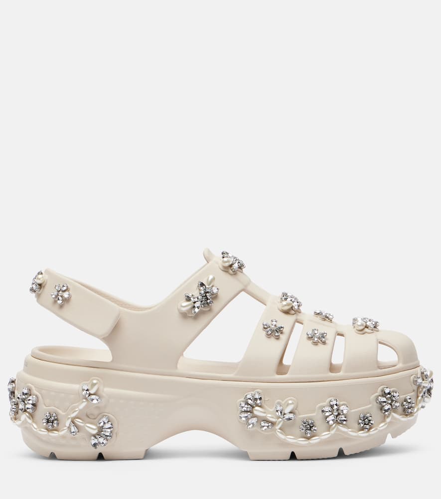 Simone Rocha x Crocs Stomp Fisherman platform sandals