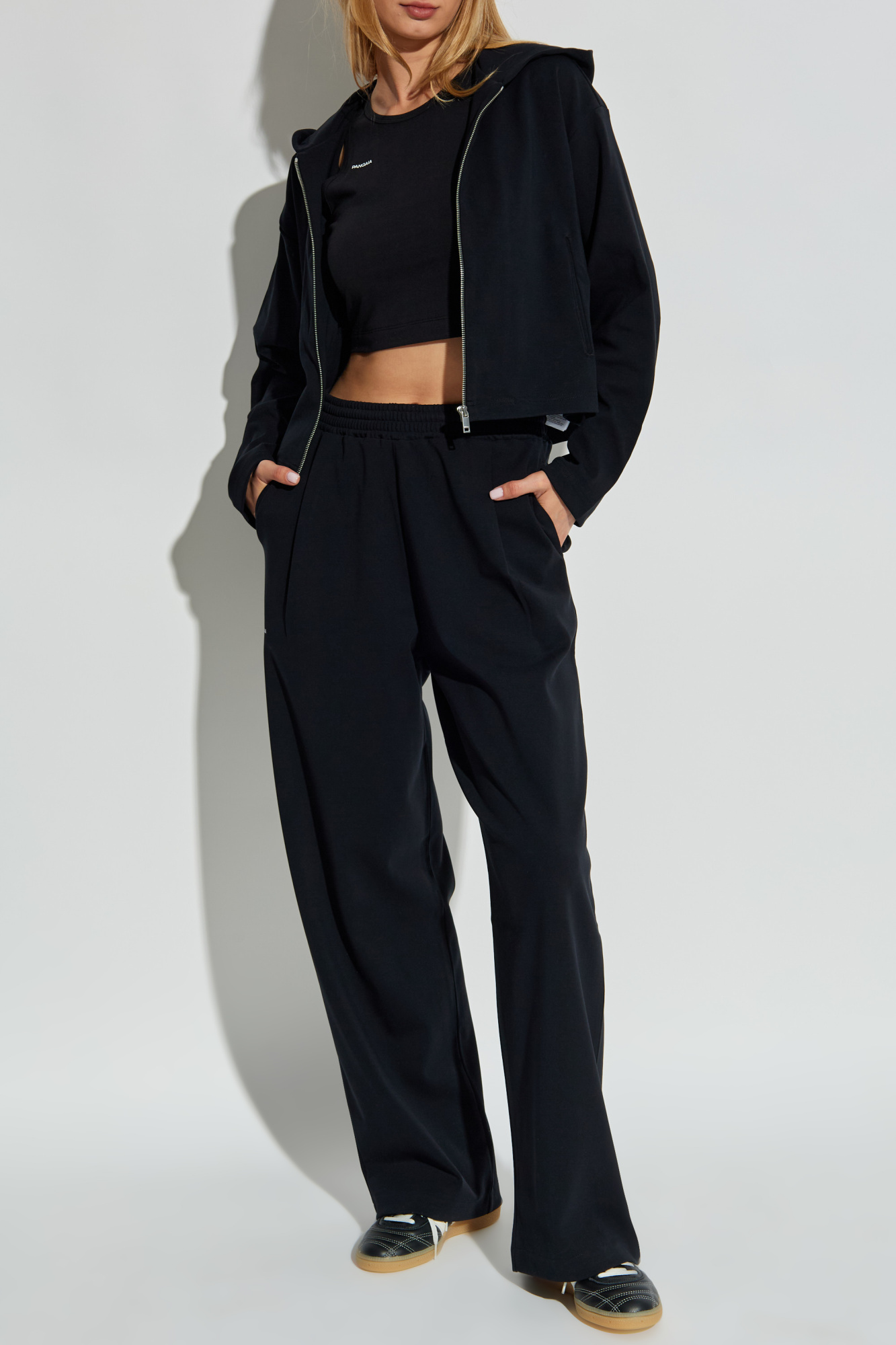 Top With Z Logo, Women's, Black