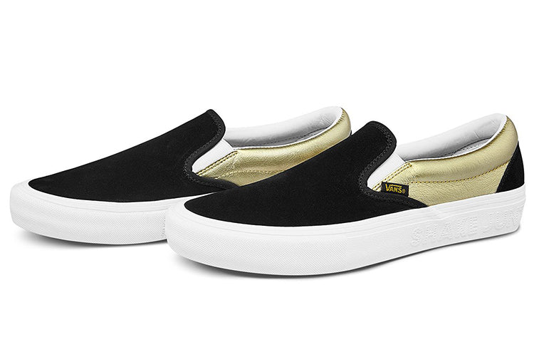Shake Junt x Slip-On Pro 'Black Gold'