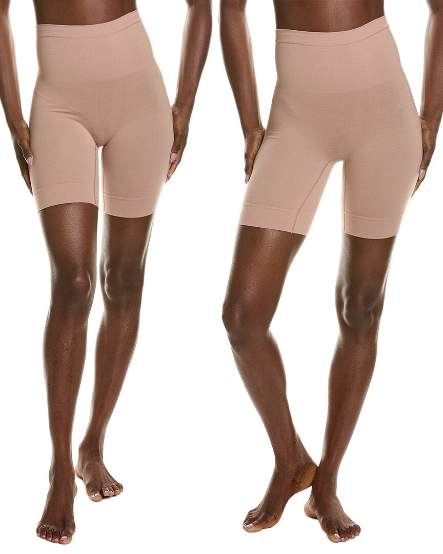 Set Of 2 Rosie Shapewear Slip Short