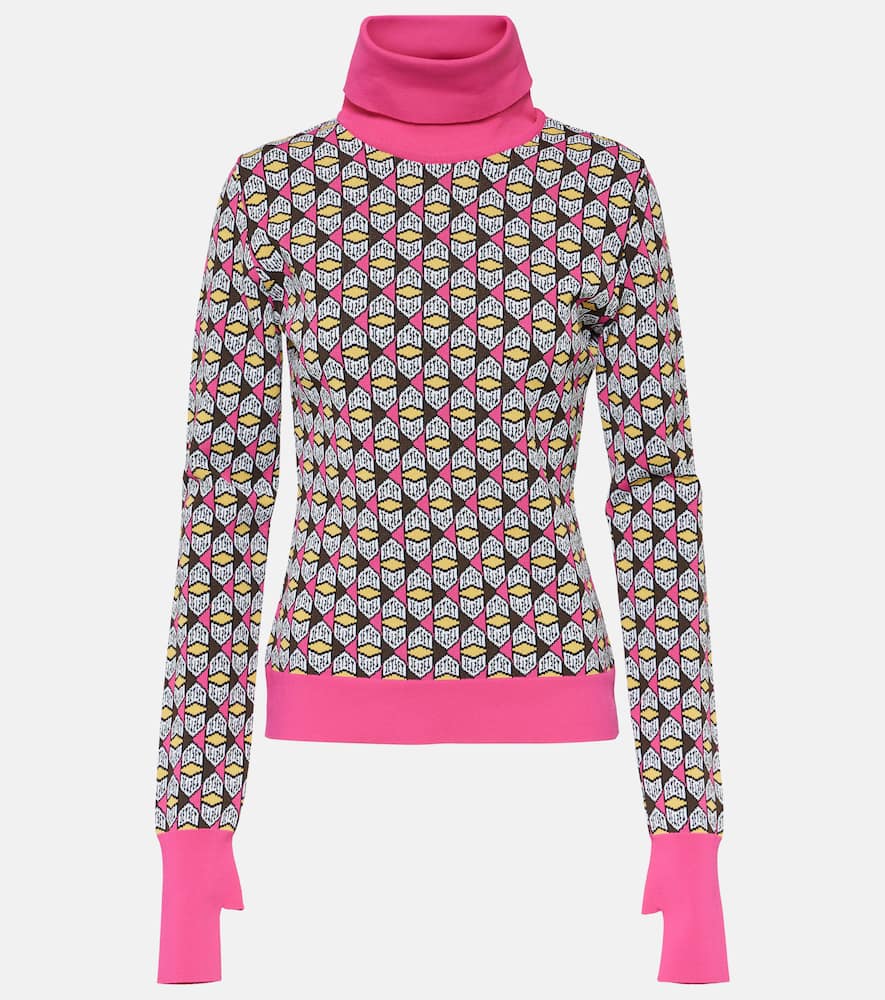 Logo turtleneck sweater
