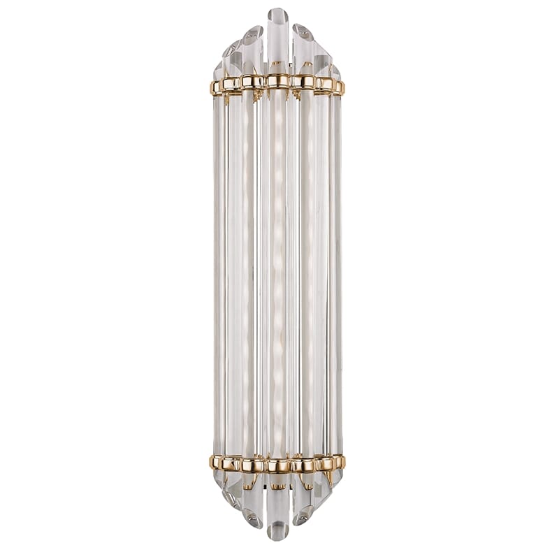 Albion 7" Bathroom Vanity Light in Aged Bra