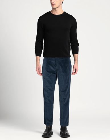 Man Pants Midnight blue Size 40 Cotton, Lyocell, Elastane