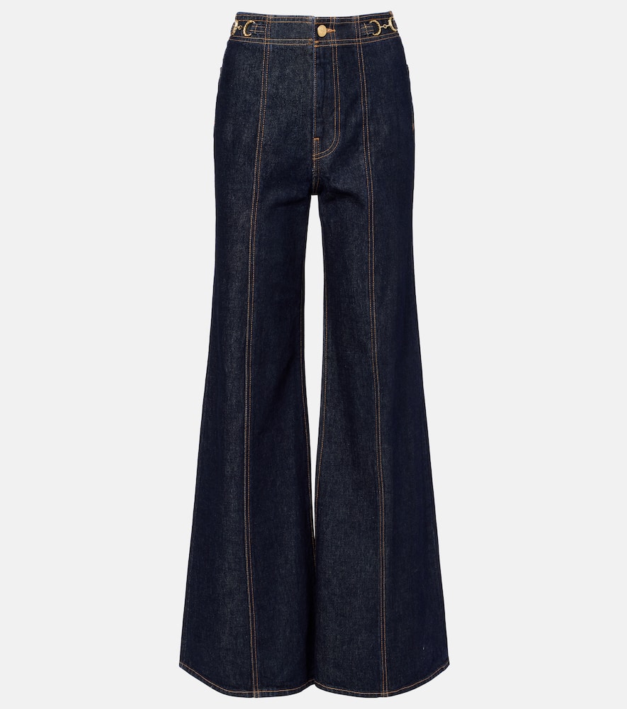 Delphine wide-leg jeans