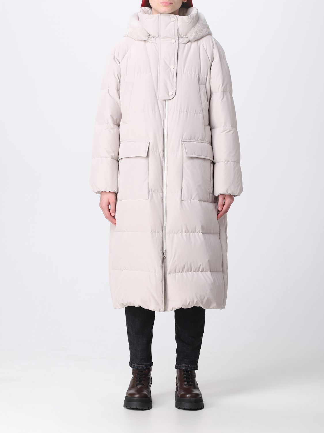 Coat Woman color White
