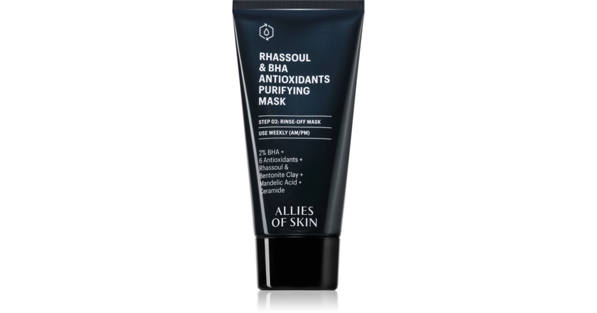 Allies of Skin Rhassoul & BHA Maschera Deep Cleansing — Maschera Face