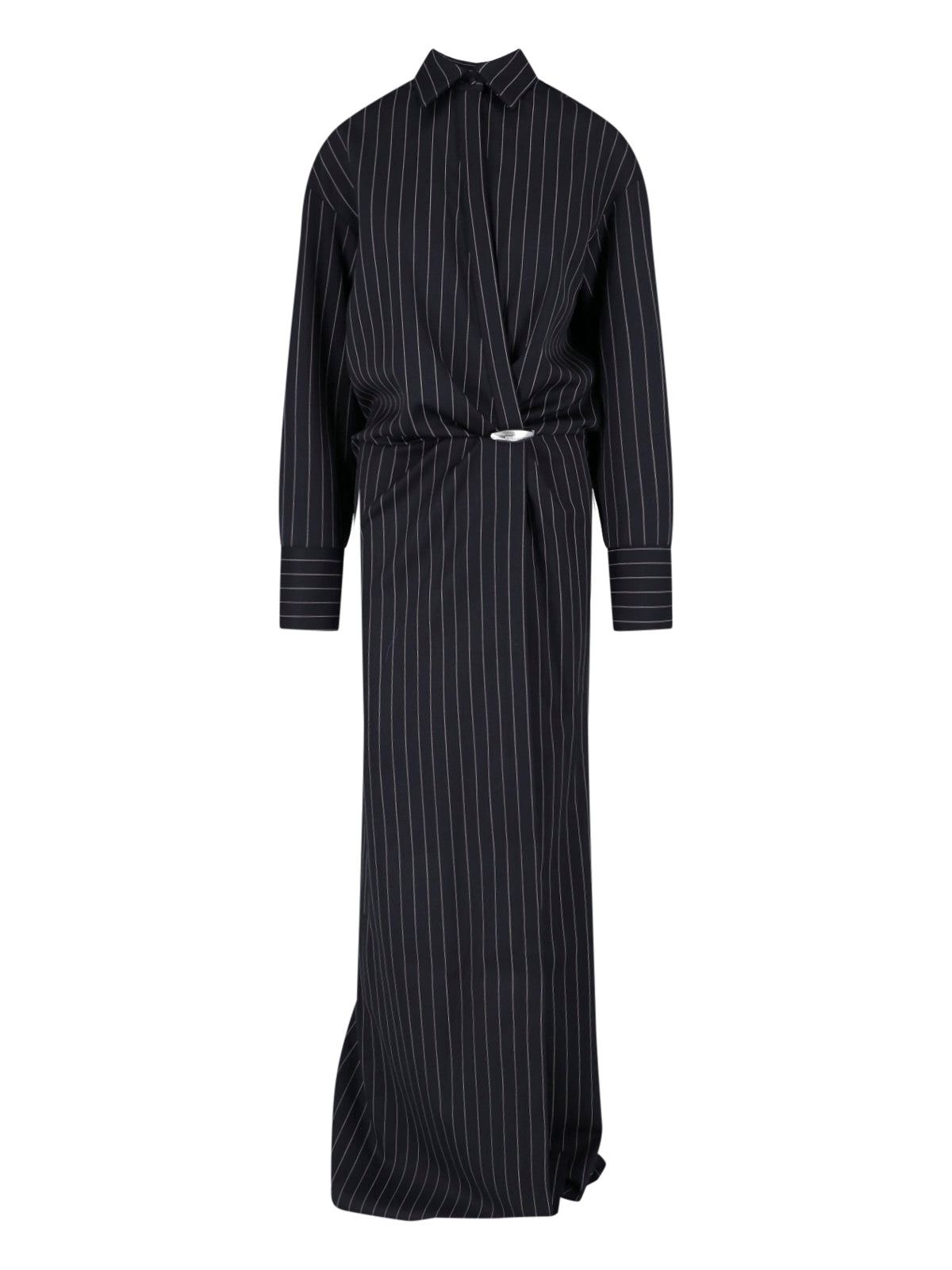 Tailored Virgin Wool Blend Dress
