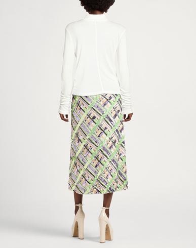 Woman Turtleneck White Size M Micro modal, Cashmere