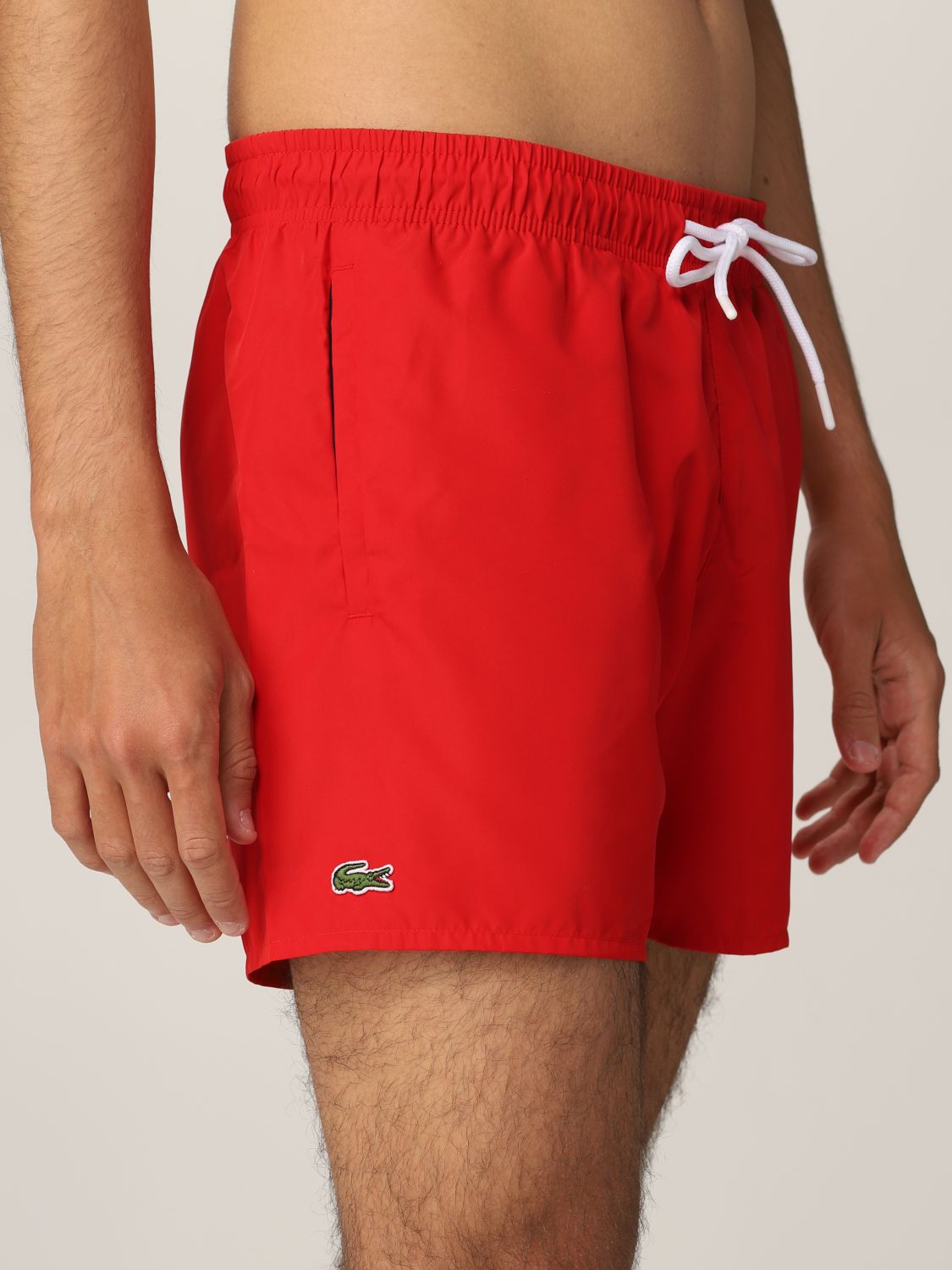 Swimsuit Men colour Red