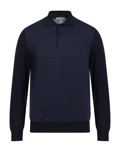 Man Sweater Midnight blue Size 42 Wool