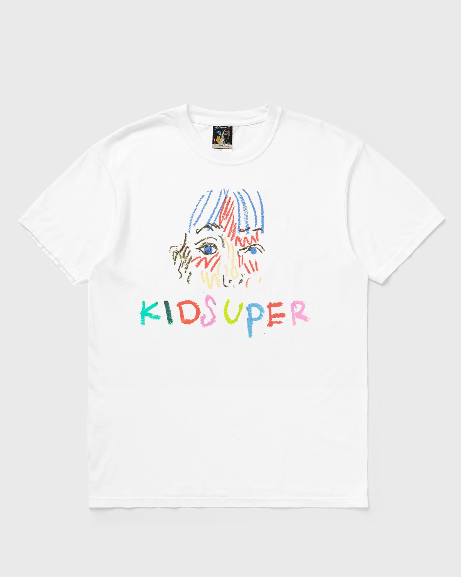 Crayon Tee white male Shortsleeves now available at BSTN