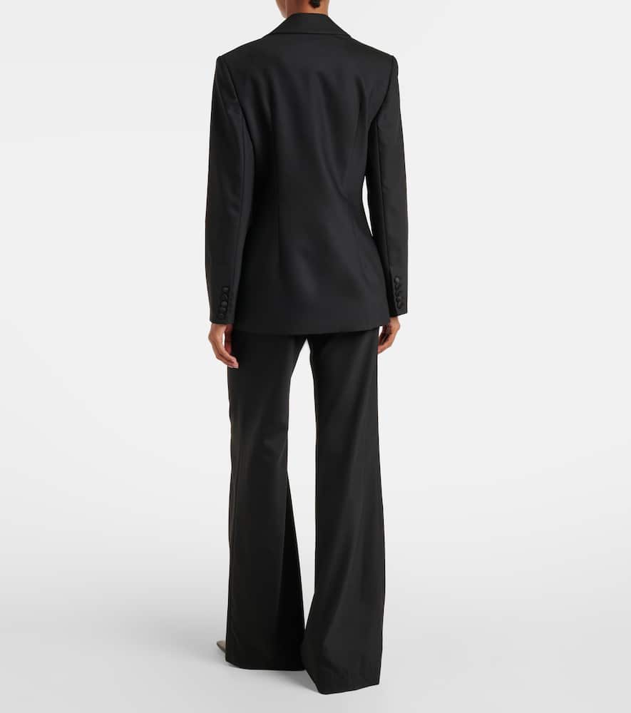 Lesia embellished wool-blend blazer