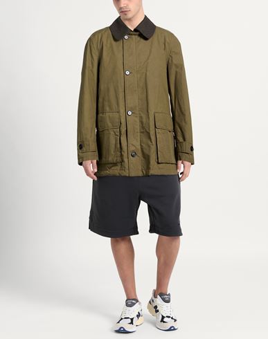 Man Jacket Military green Size 42 Cotton