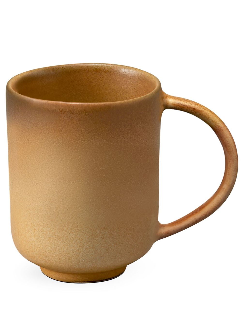 Terra glazed-finish mug - Brown