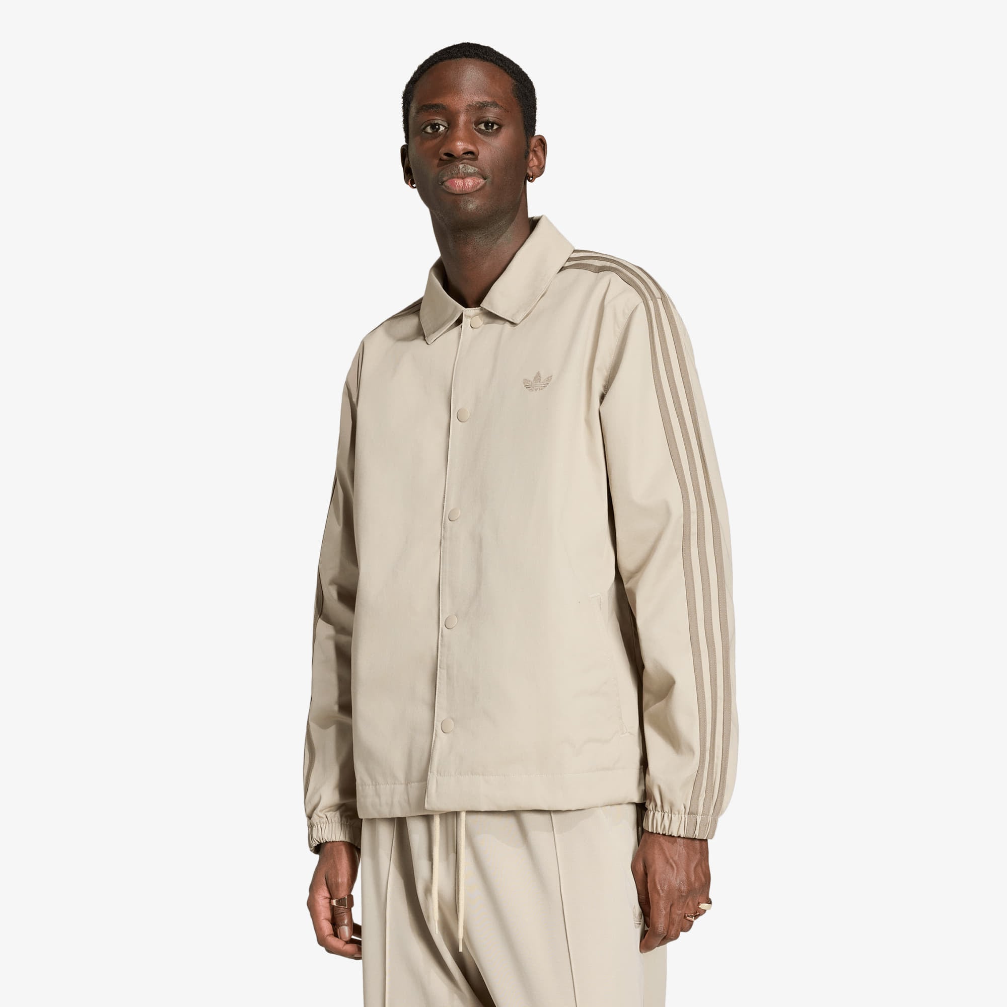 Jacket adidas 3 Stripes Coaches Jacket Khaki Three