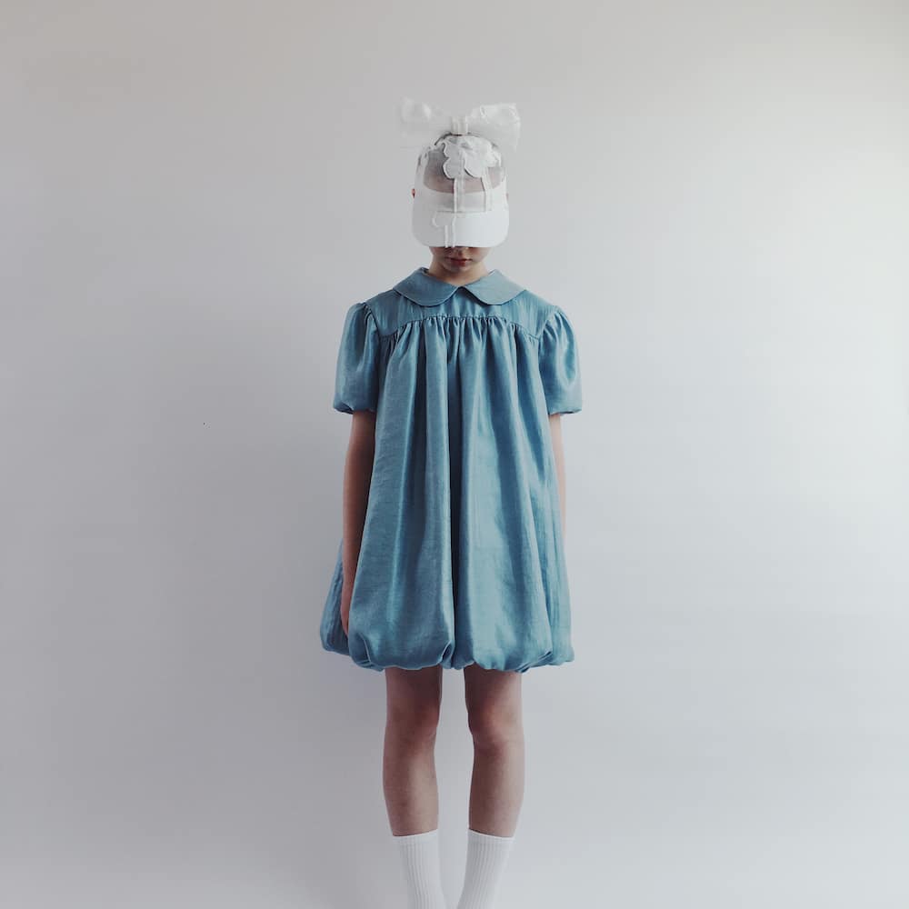 Caroline Bosmans Glaze ruffled dress