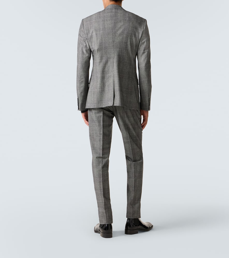 Wool-blend suit