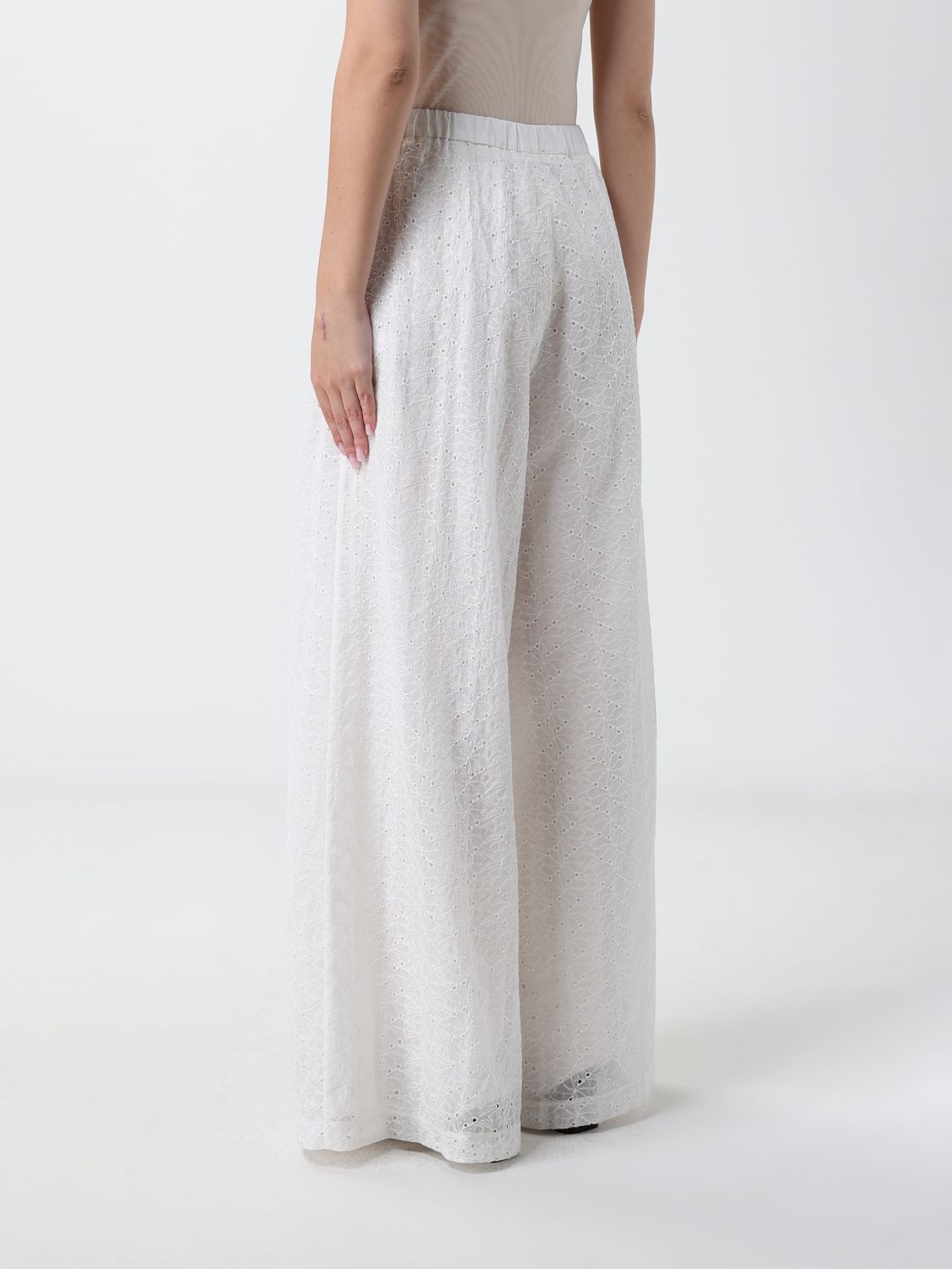 Pants Woman color White
