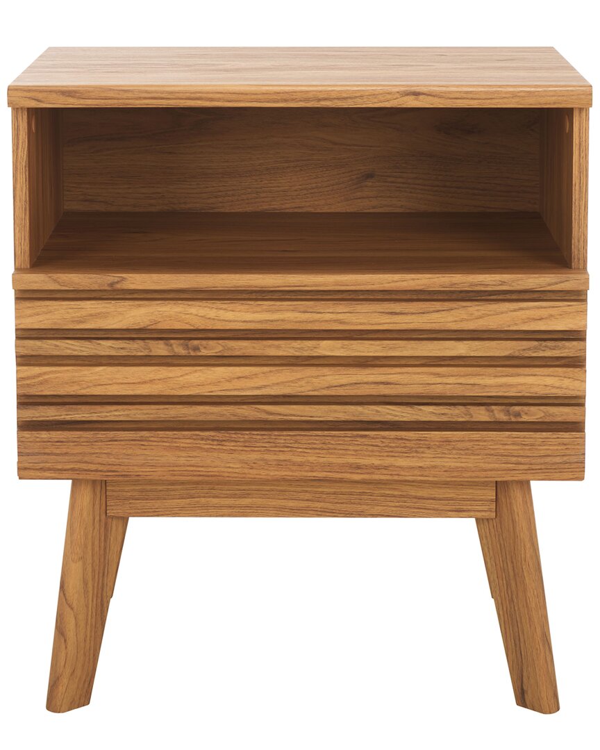 Esma 1-Drawer 1-Shelf Nightstand