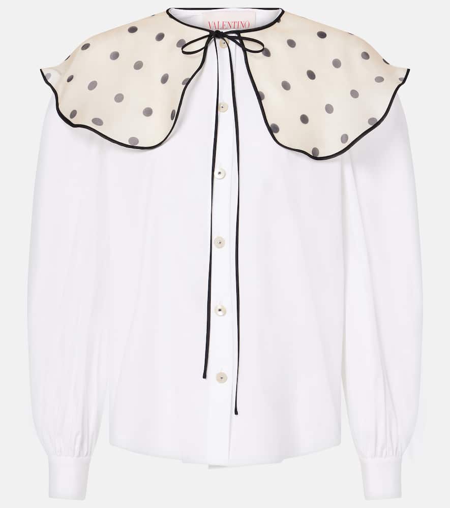 Cotton poplin shirt