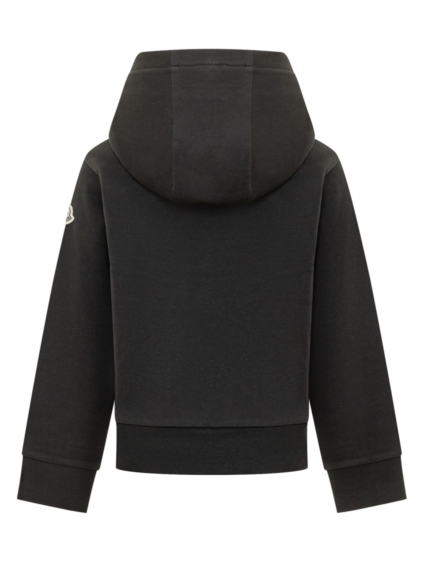 Kids Black Logo Hoodie