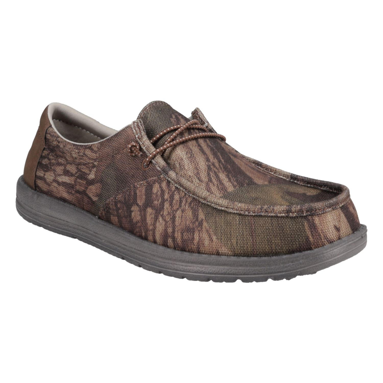 MEN'S LACE UP LOAFER - CAMO 8:-