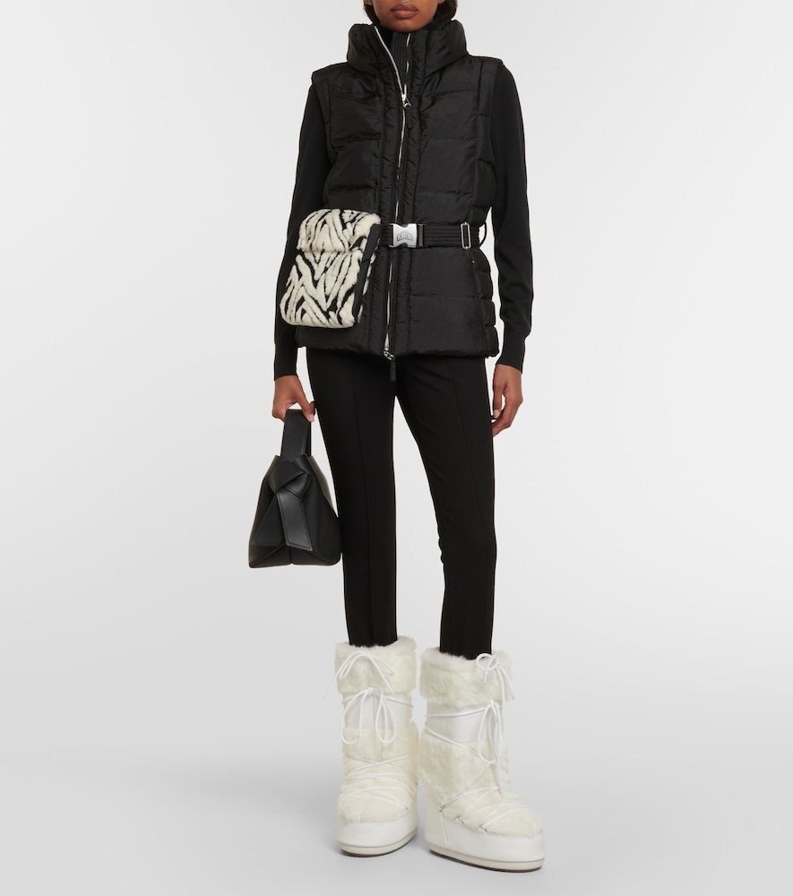 Icon faux fur-trimmed snow boots