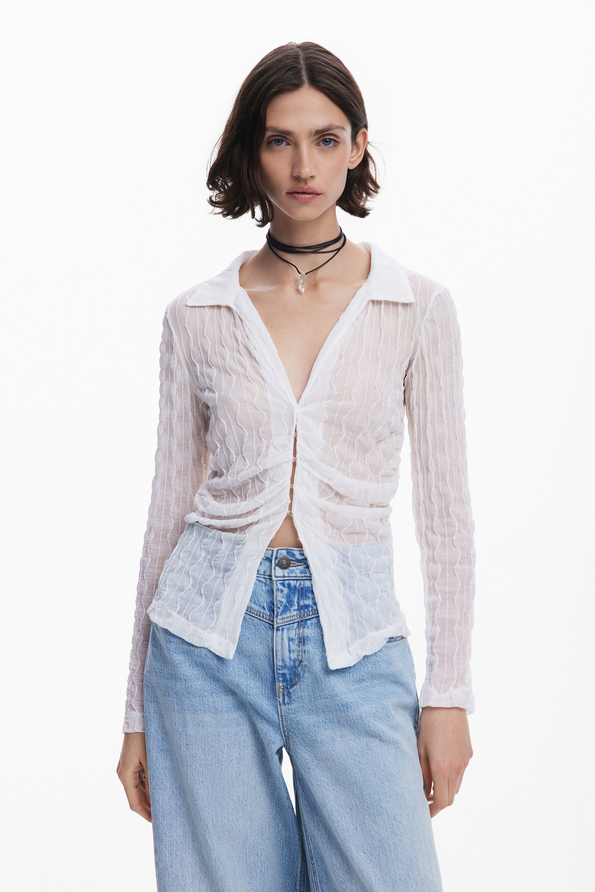 Semi-transparent T-shirt