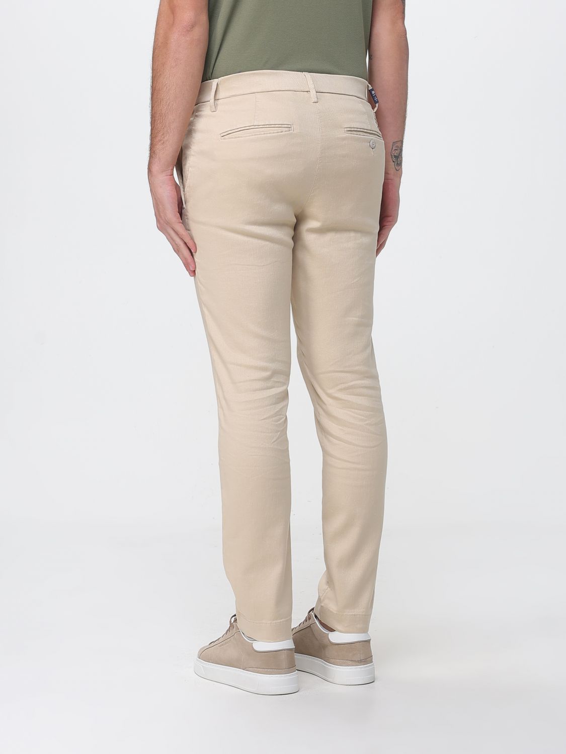 Pants Men color Beige