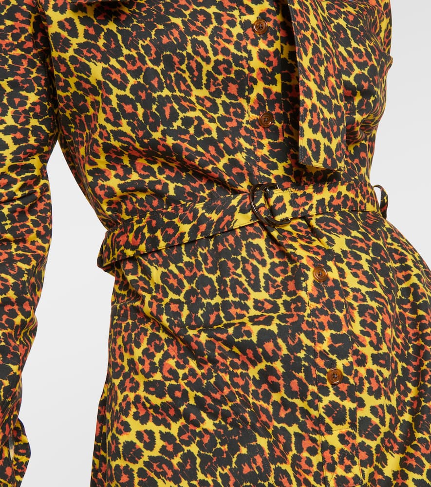 Vivienne Westwood Leopard-print cotton maxi dress
