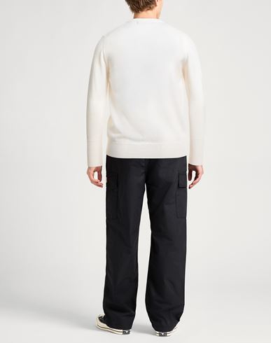 Man Sweater Ivory Size L Wool