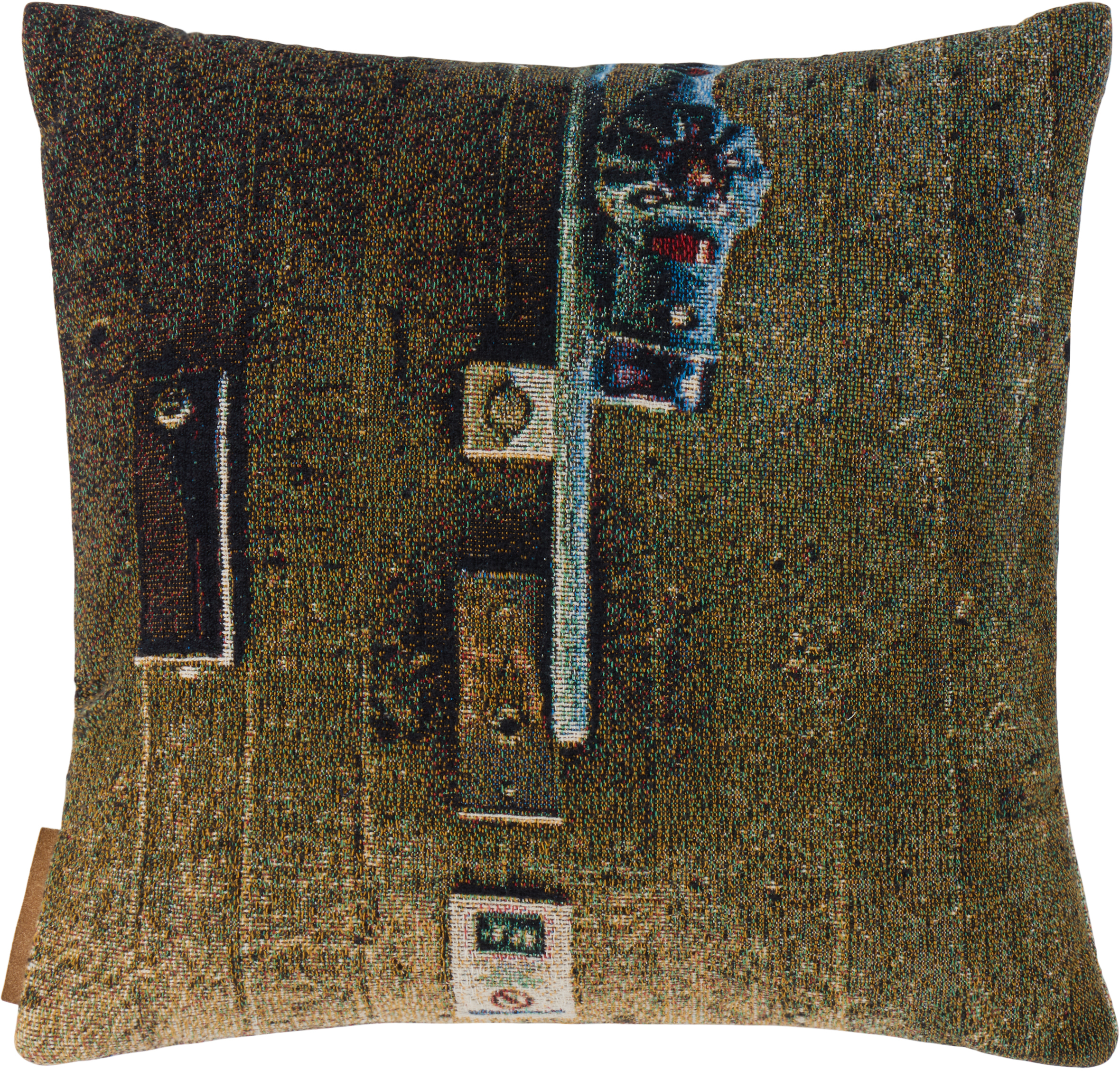 Multicolor Nº46 The Kaleidescope Elevator Blanket Slit Cushion