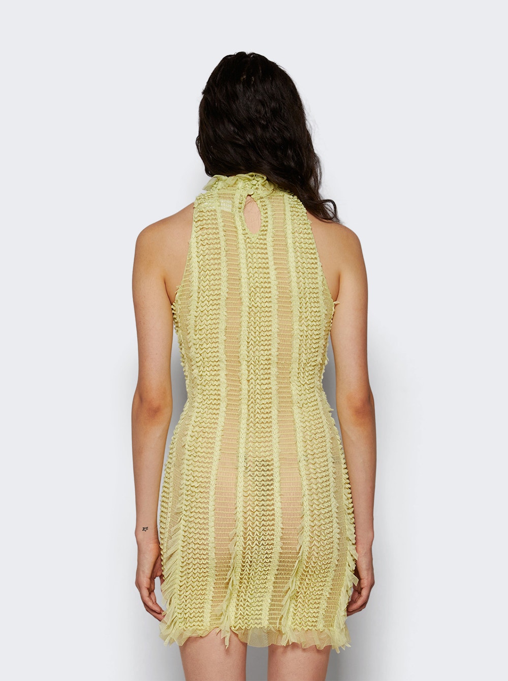 Angel mini dress - Green