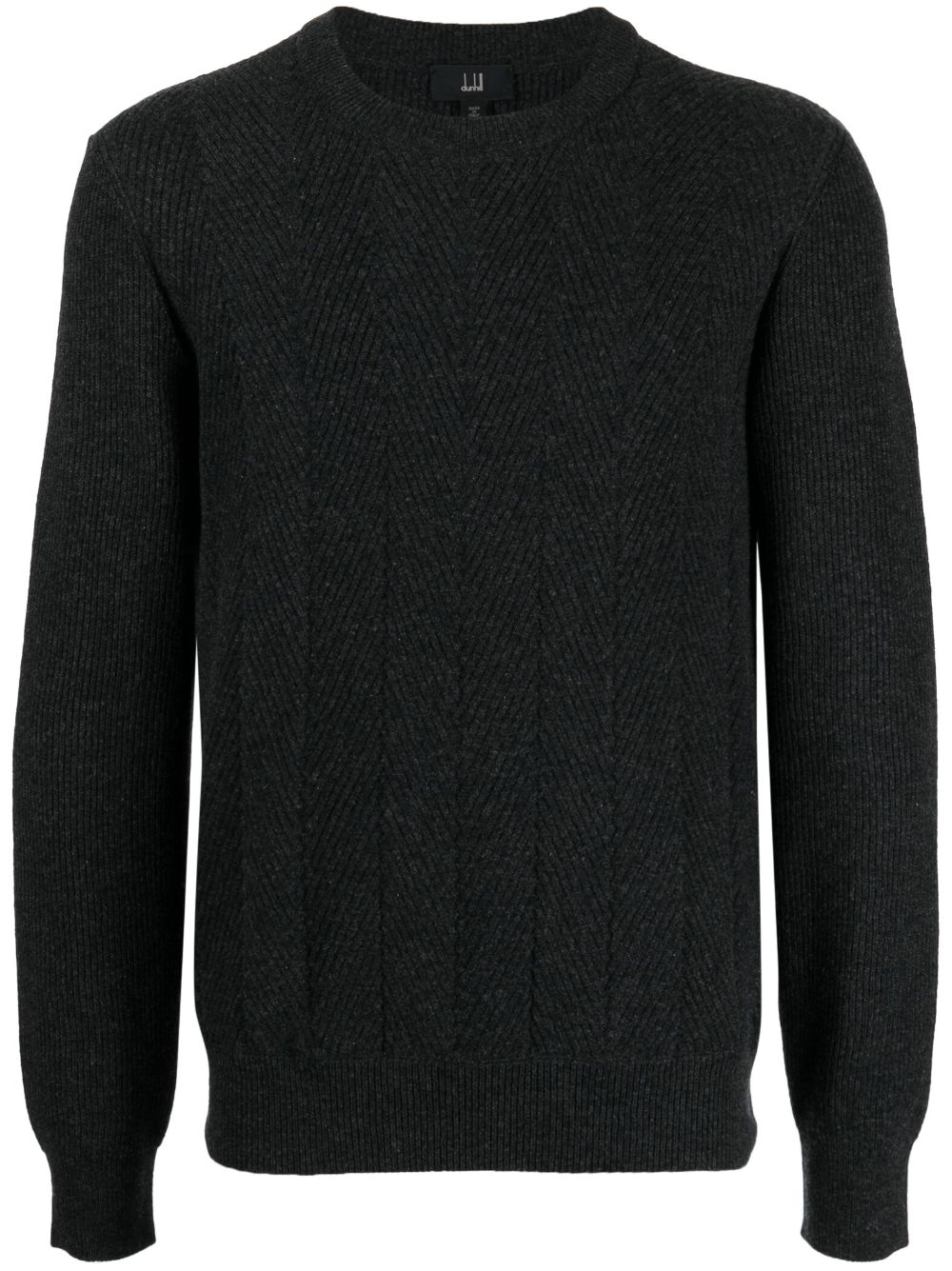 Crew-neck wool jumper - Grey