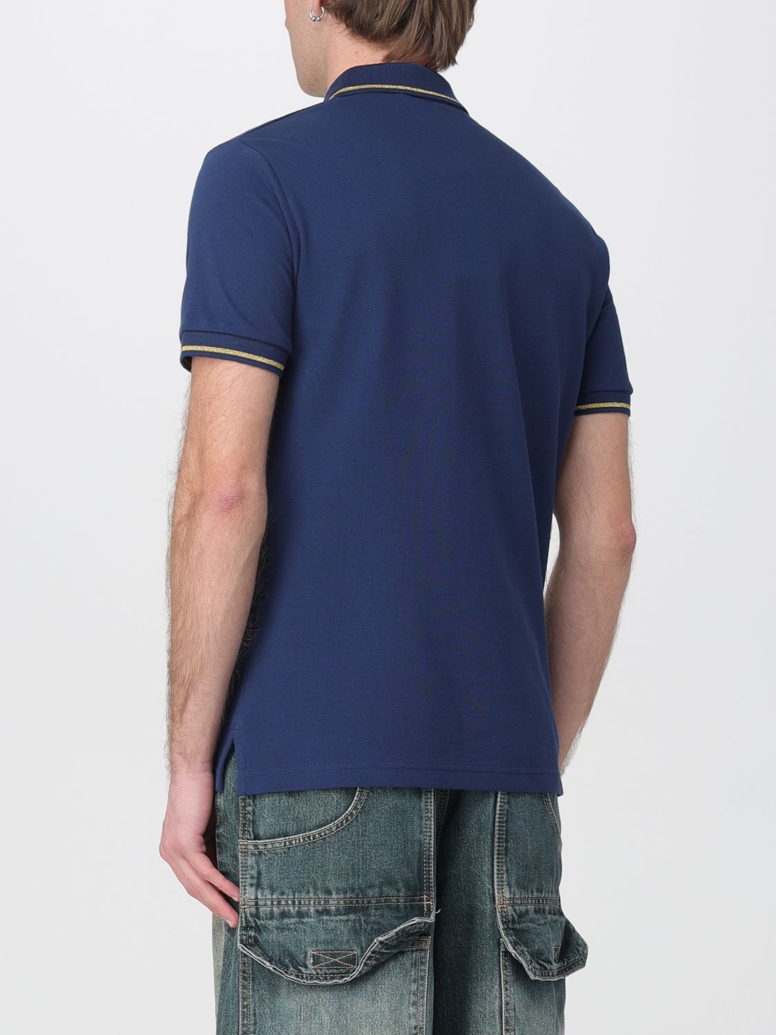 Polo Shirt Men color Gold