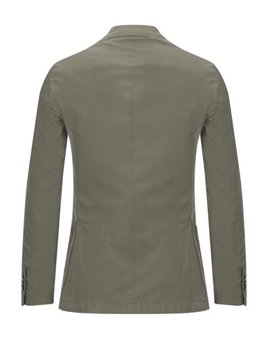 Cc Collection Corneliani Man Blazer Military green Size 38 Cotton, Nylon, Elastane