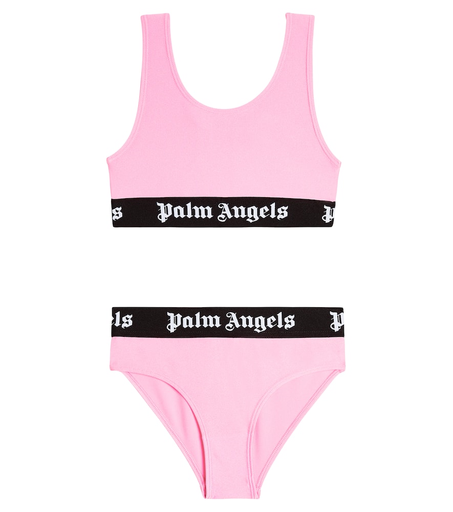 Palm Angels Kids Logo bikini