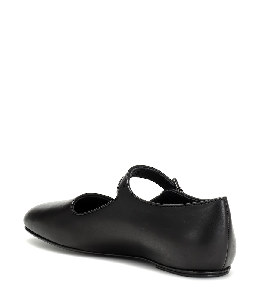 Ava leather ballet flats