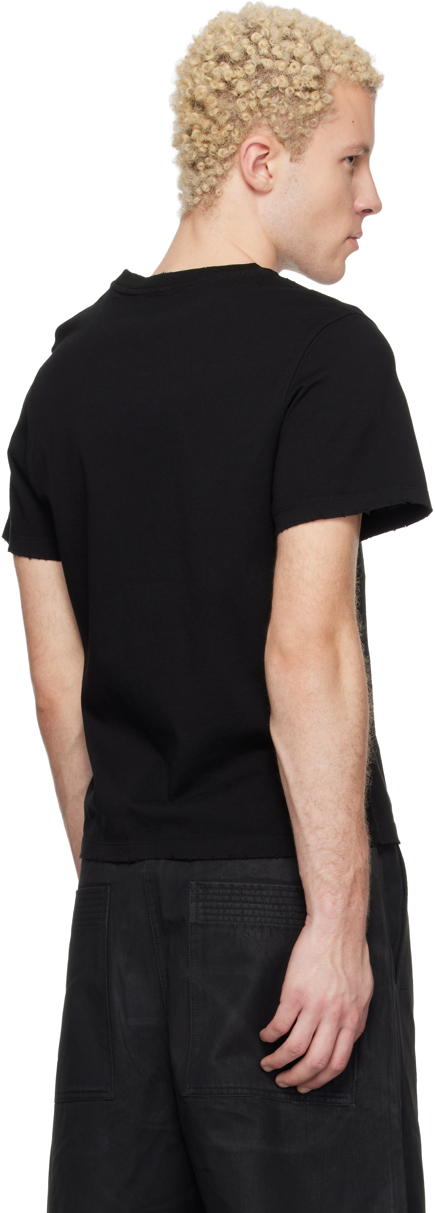 Black Cropped T-shirt