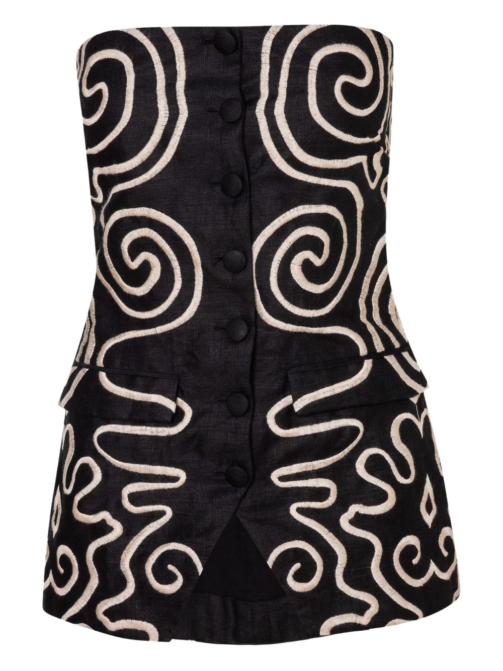 Cala de la Cruz Noah vest - Black
