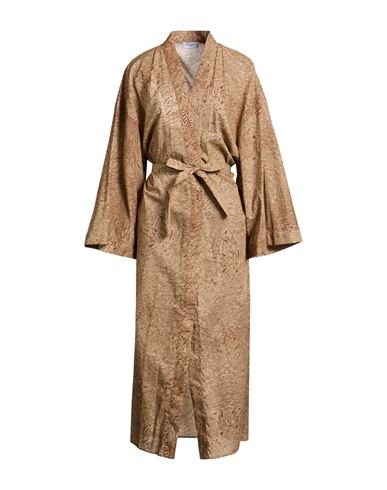 Woman Maxi dress Beige Size 6 Cotton
