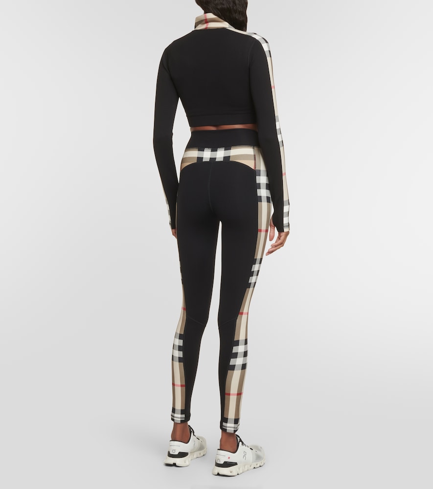 Burberry Burberry Check technical jersey track jacket