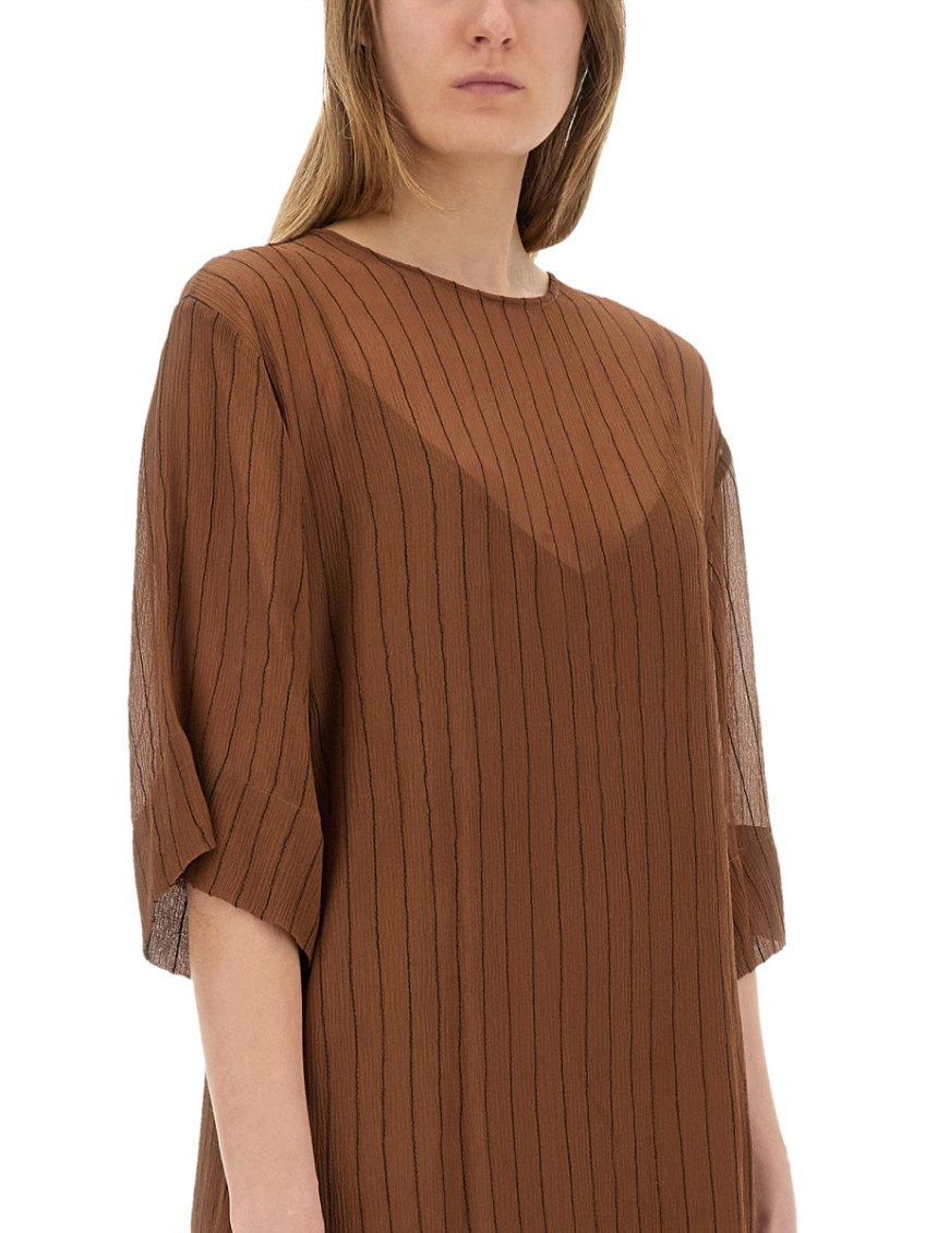 Silk Midi Dress