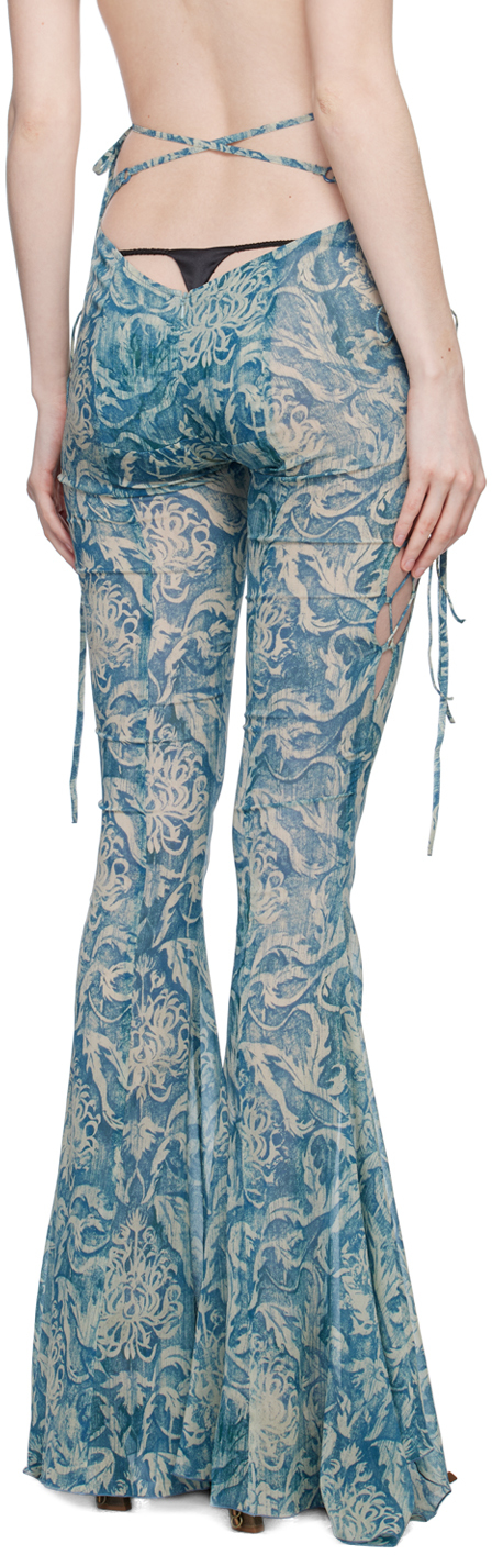 Blue Glimmer Slacks