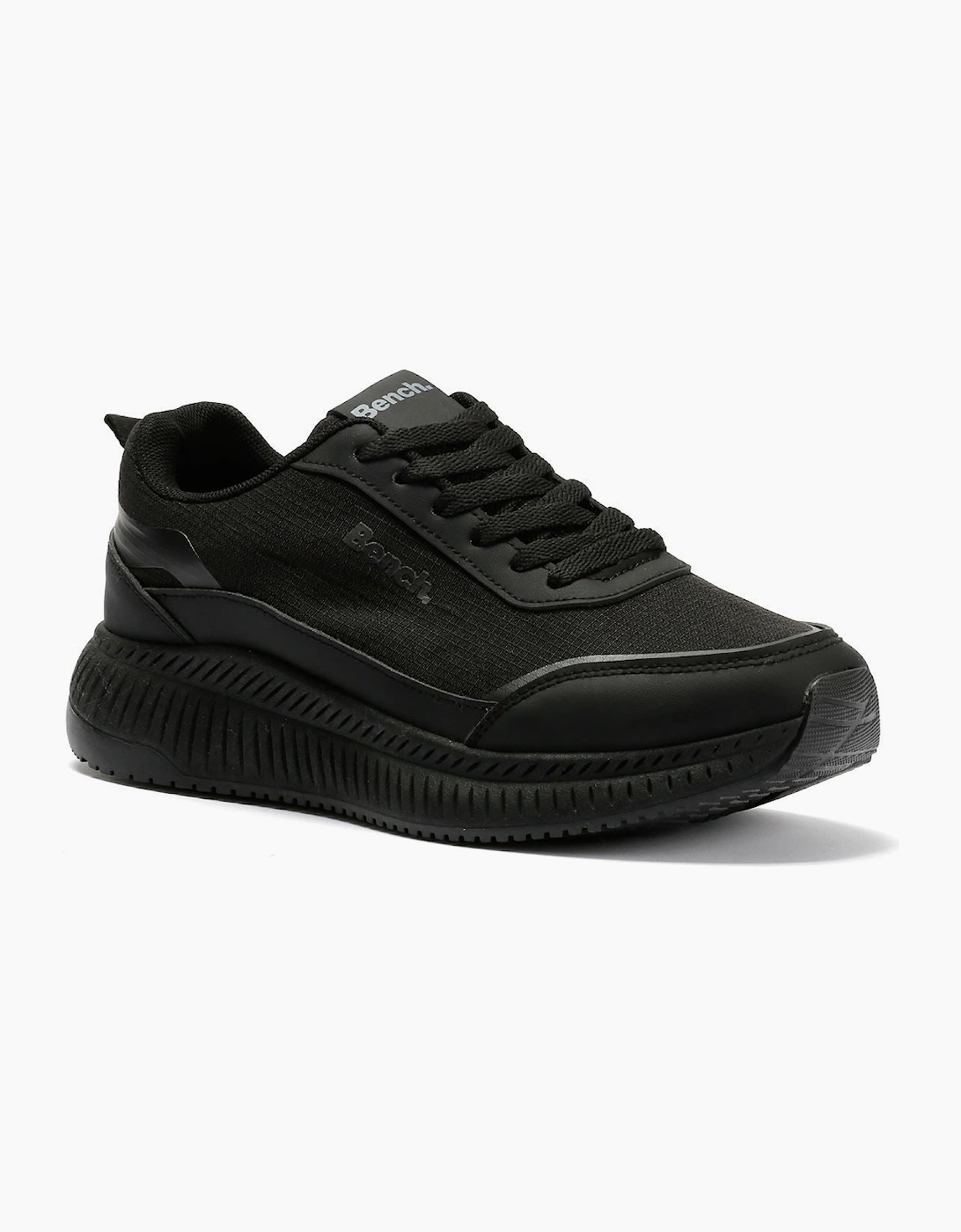 Men's Bench Doverstone Men's All Black Trainer